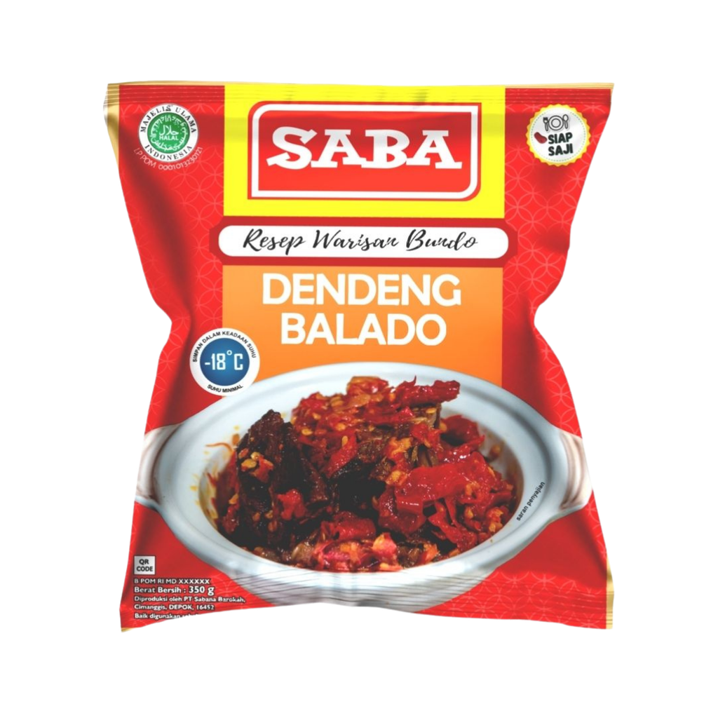 Dendeng Balado Frozen 350g