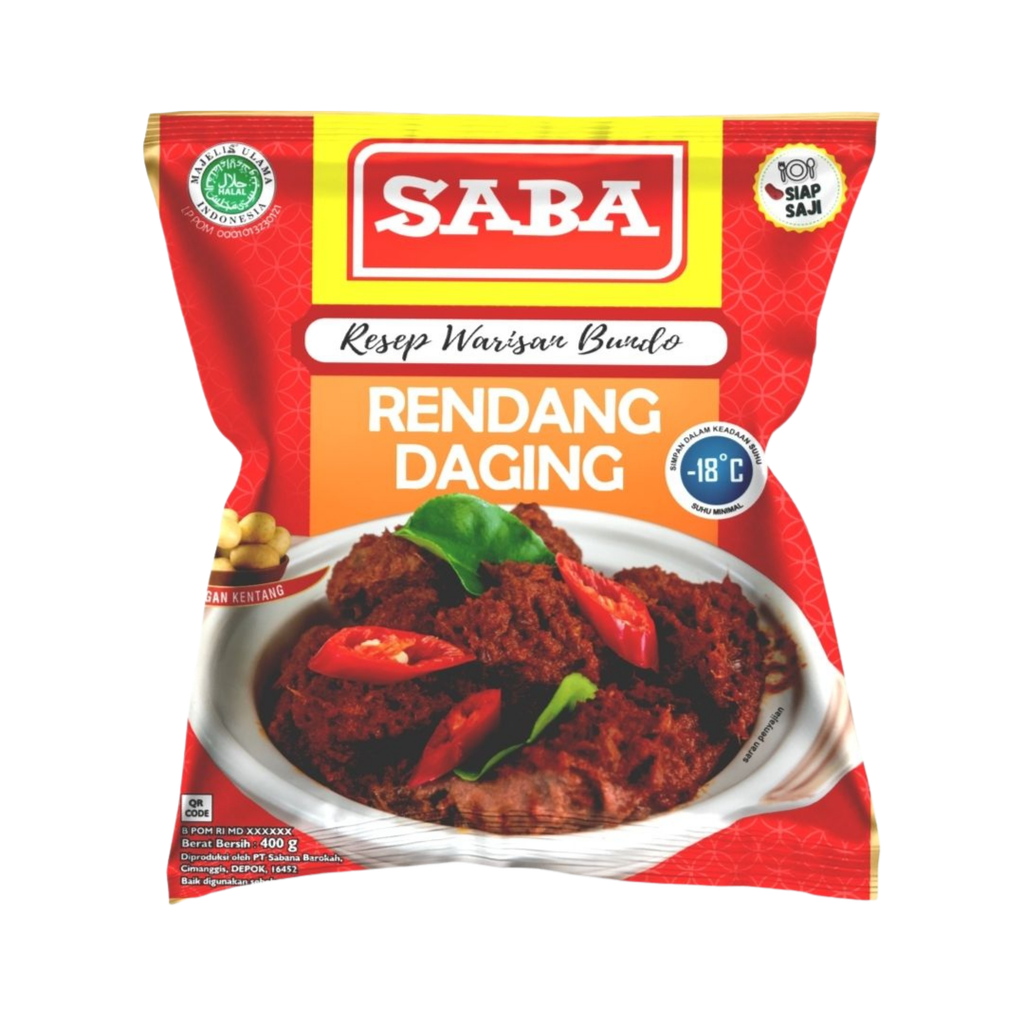 Rendang Daging Frozen 350gr