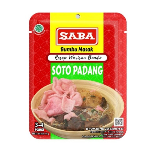 [FG021] Bumbu Soto Padang 40g